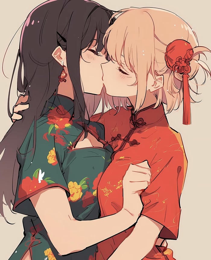 ảnh anime bách hợp lãng mạn