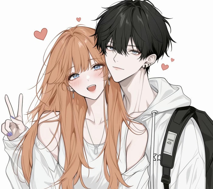 ảnh anime cặp đôi tình cảm