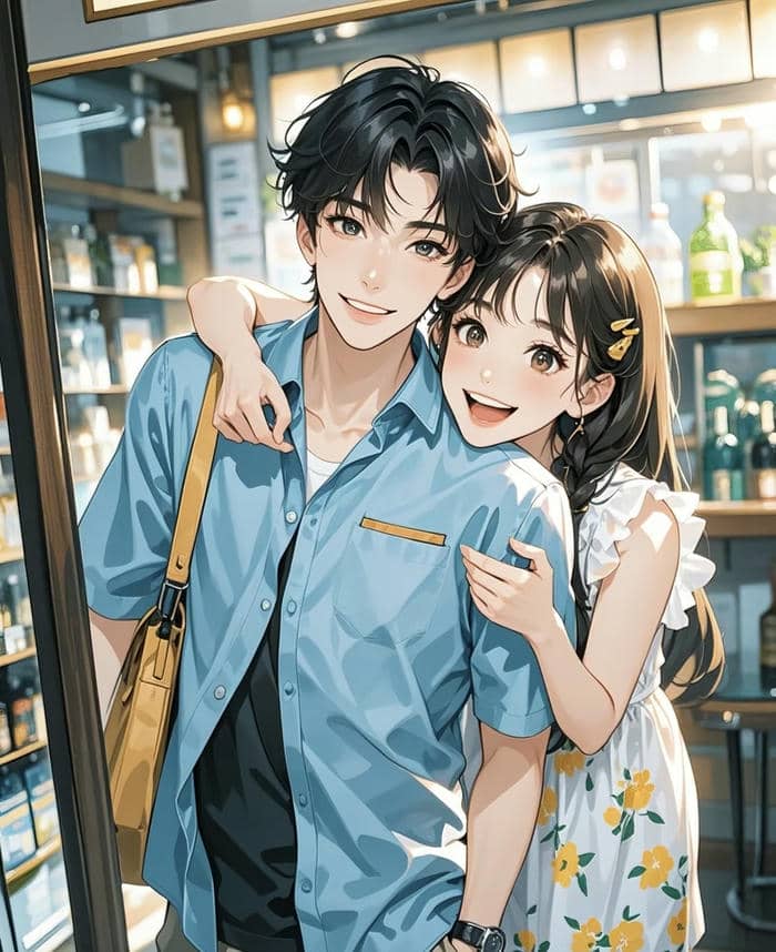 ảnh anime cặp đôi trong sáng