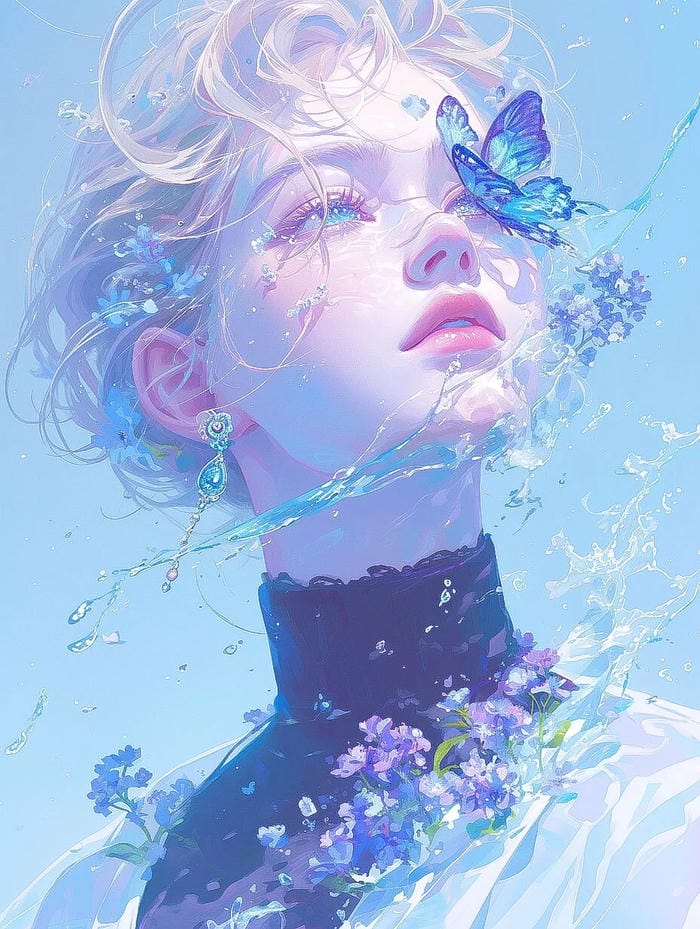 ảnh anime cute boy