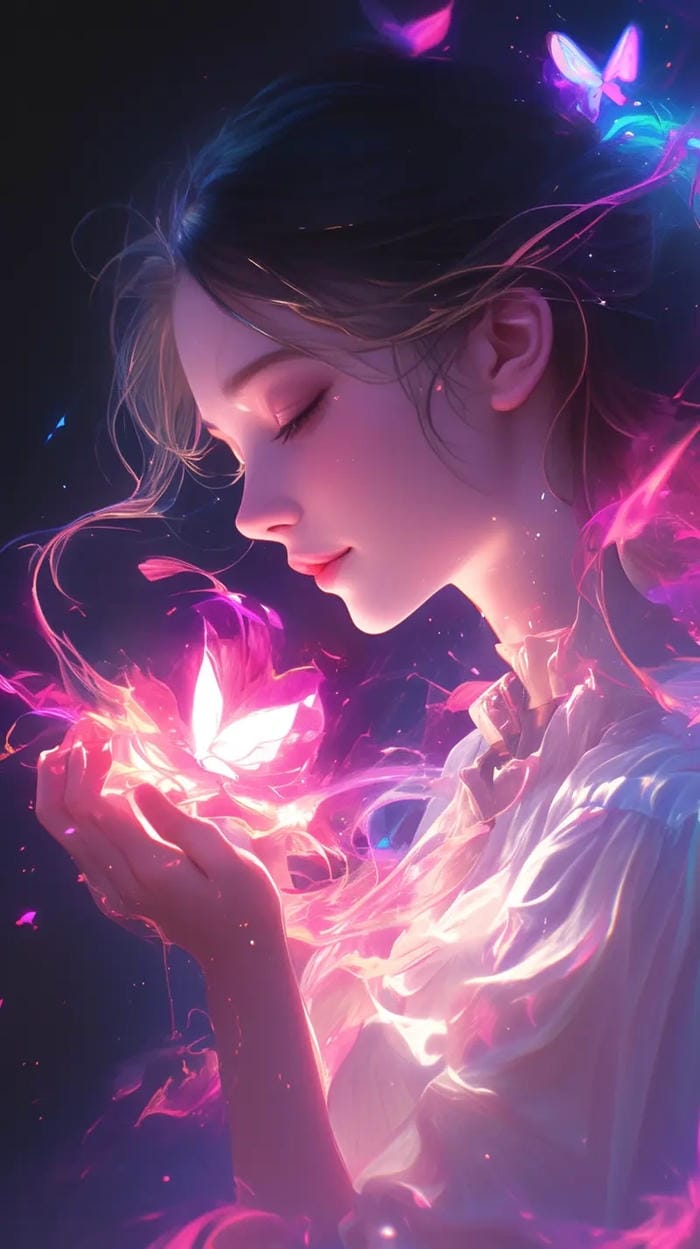 ảnh anime cute love