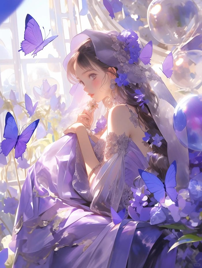 ảnh anime cute nữ