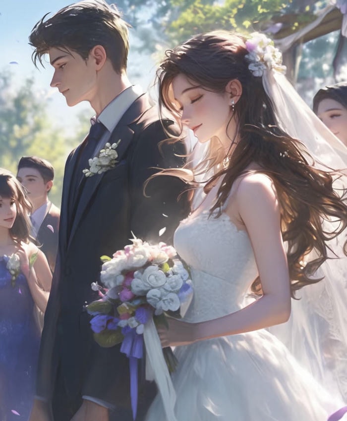 ảnh anime đám cưới đẹp nhất