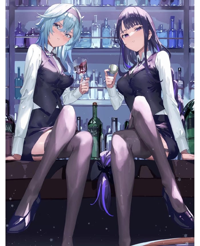 ảnh anime girl nóng bỏng quyến rũ