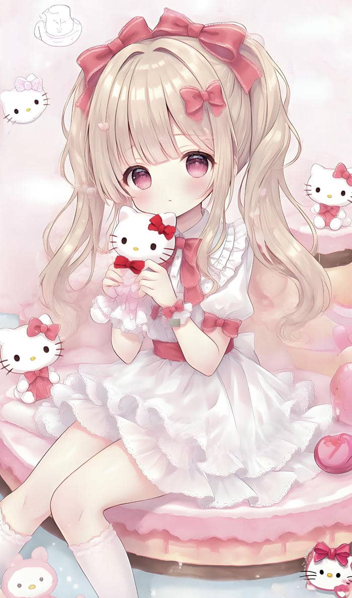 ảnh anime mlem girl