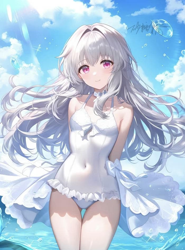 ảnh anime nữ áo tắm nóng bỏng