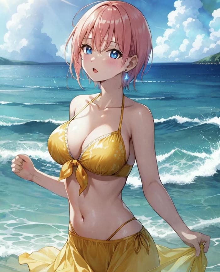 ảnh anime nữ mặc áo tắm