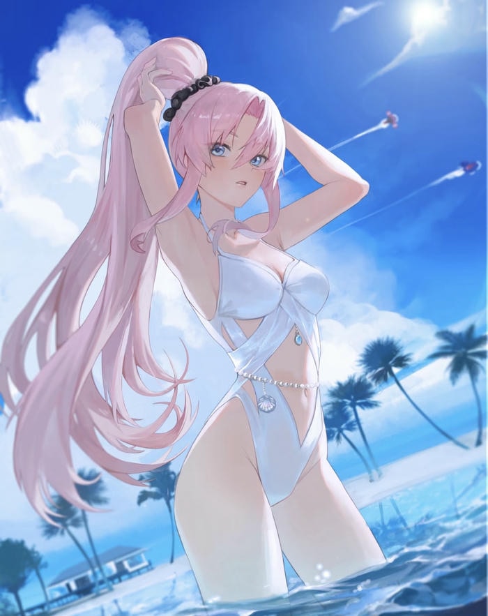 ảnh anime nữ quyến rũ nhẹ nhàng