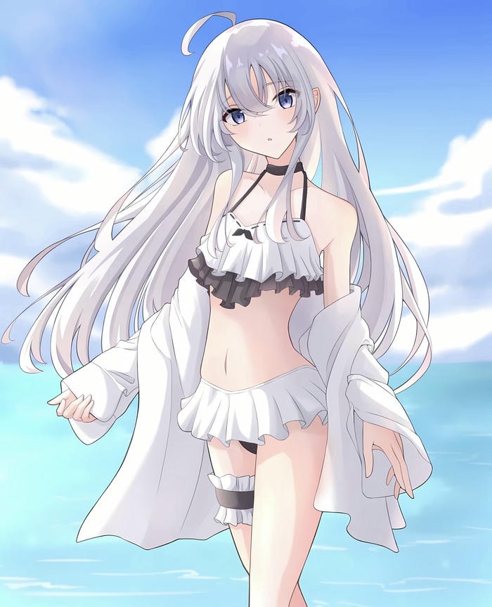 ảnh anime nữ quyến rũ nhẹ