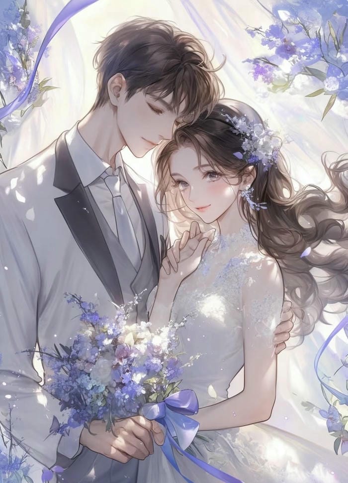 ảnh đám cưới anime