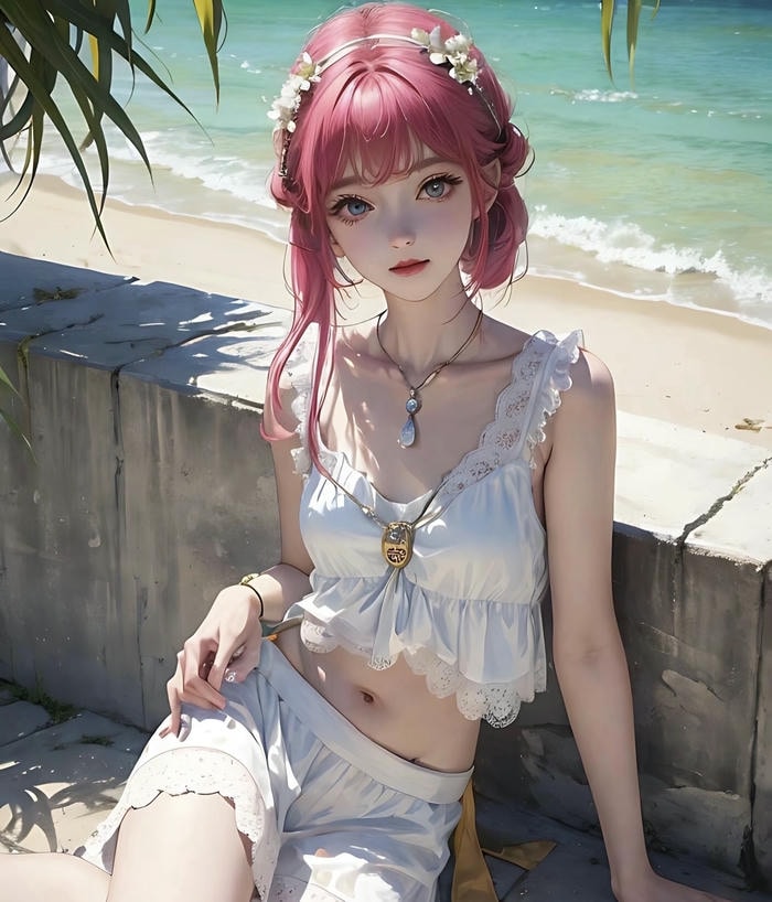 ảnh gái anime bikini