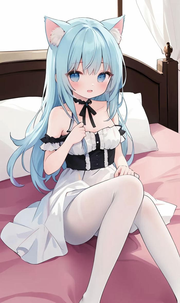 ảnh gái anime mlem đẹp