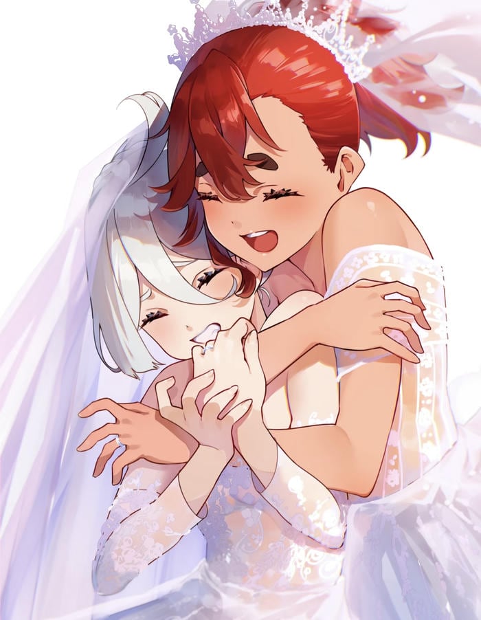 anime bách hợp cười tươi