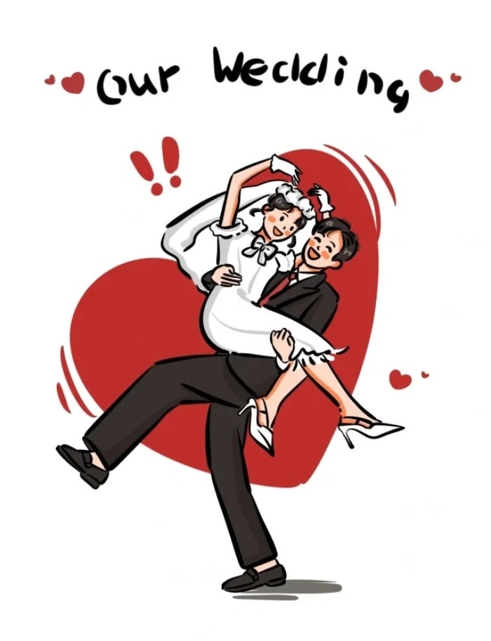 anime cặp đôi cô dâu chú rể