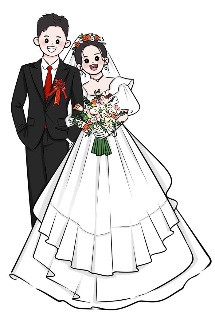 anime cô dâu chú rể