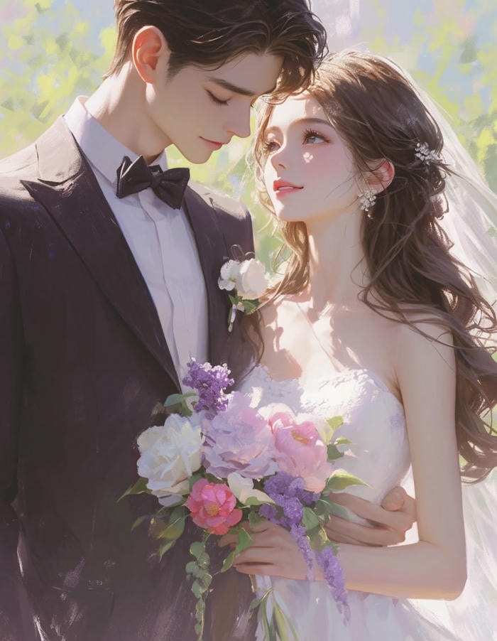 anime đám cưới đáng yêu