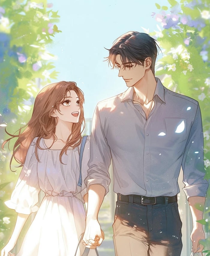 anime nắm tay hạnh phúc nhất