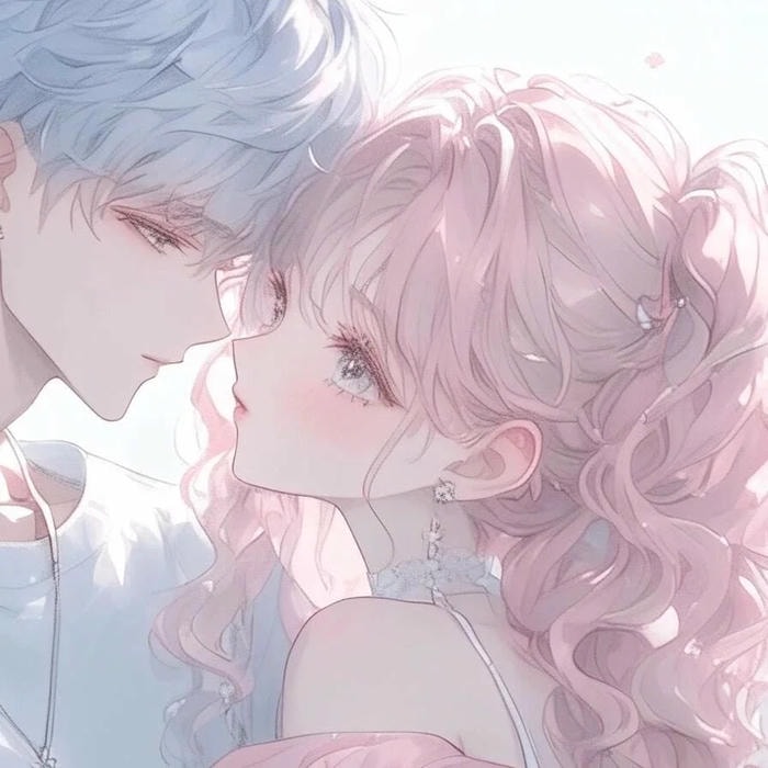 avatar đôi anime aesthetic