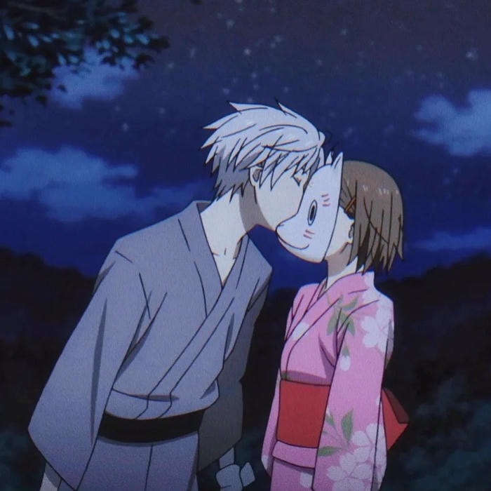 avatar đôi anime art