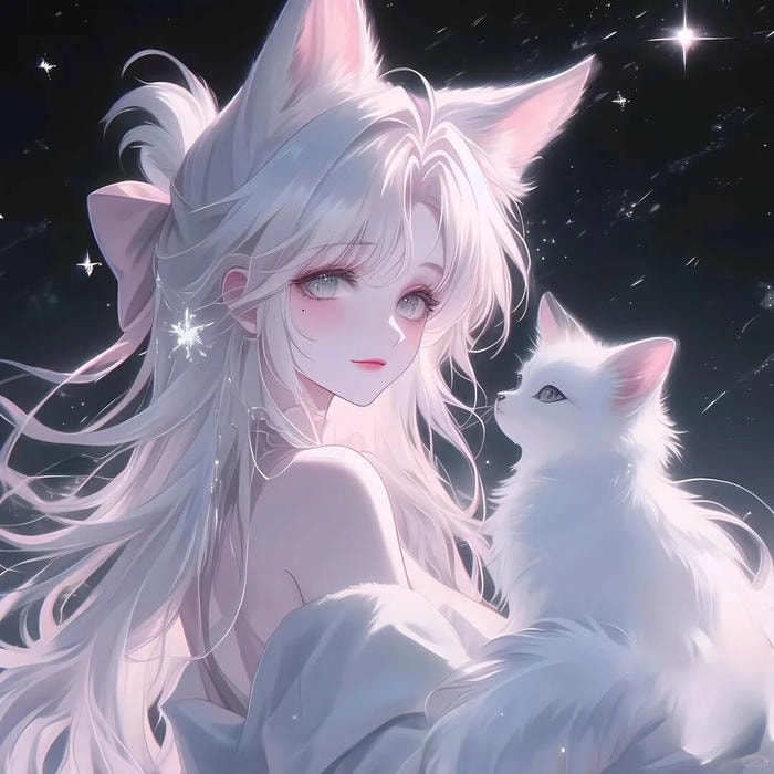 avatar đôi anime cặp đôi buồn