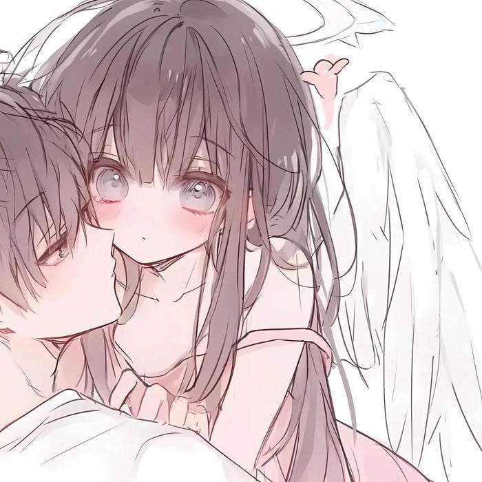 avatar đôi anime chibi