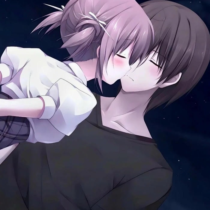 avatar đôi anime đáng yêu