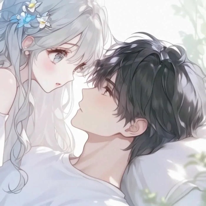 avatar đôi anime dễ thương ngầu