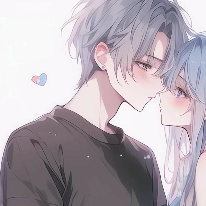 avatar đôi anime hạnh phúc