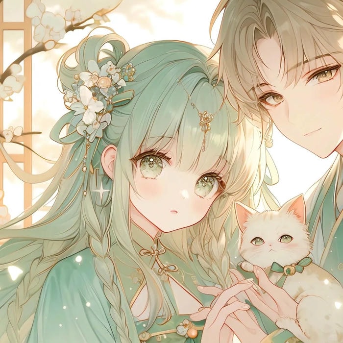 avatar đôi anime tình cảm