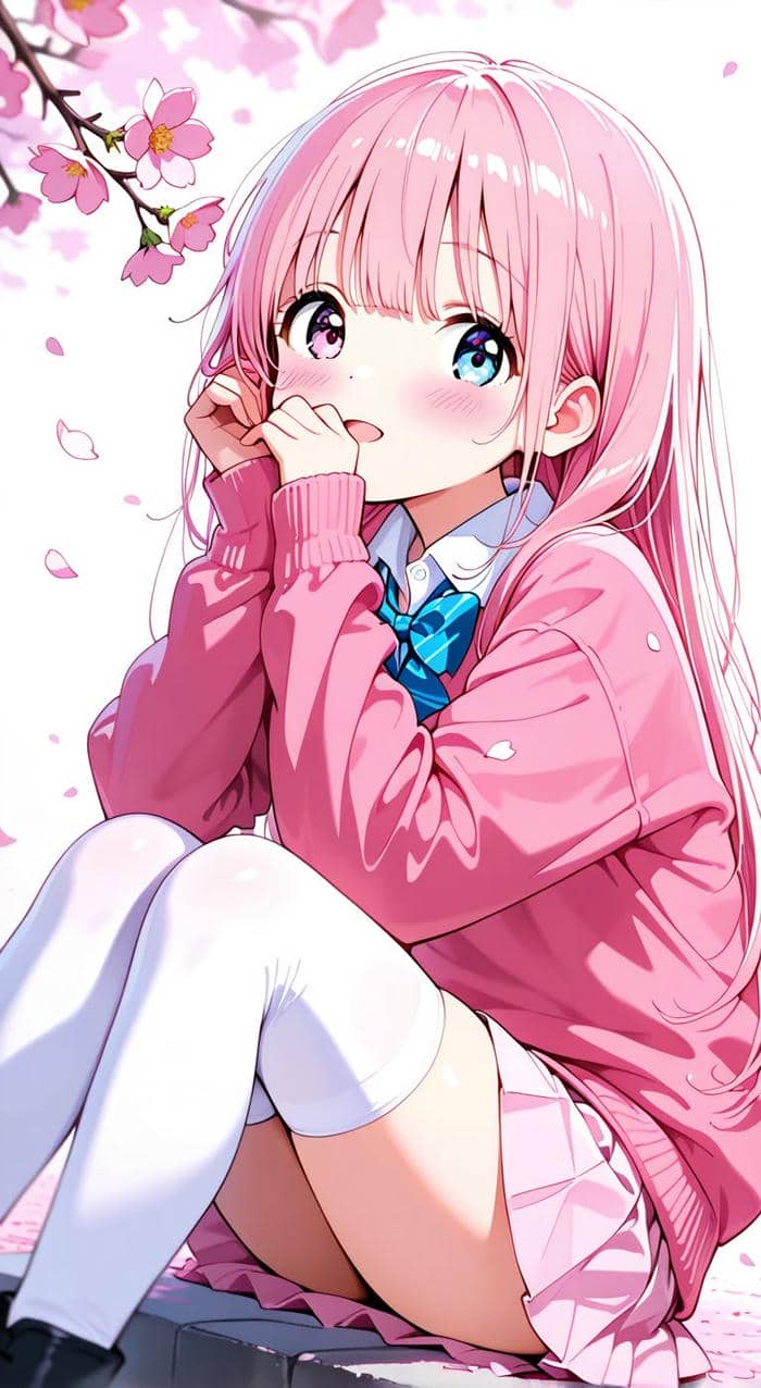 hầu gái anime dễ thương