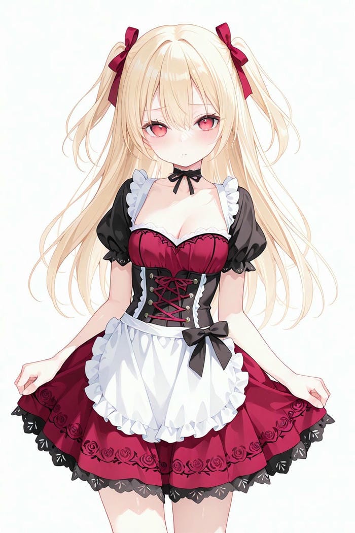 hầu gái anime ngầu