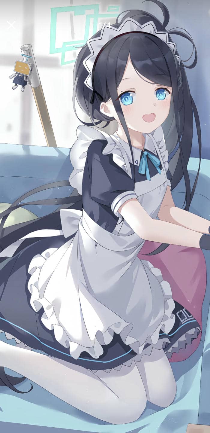 hầu gái xinh đẹp anime