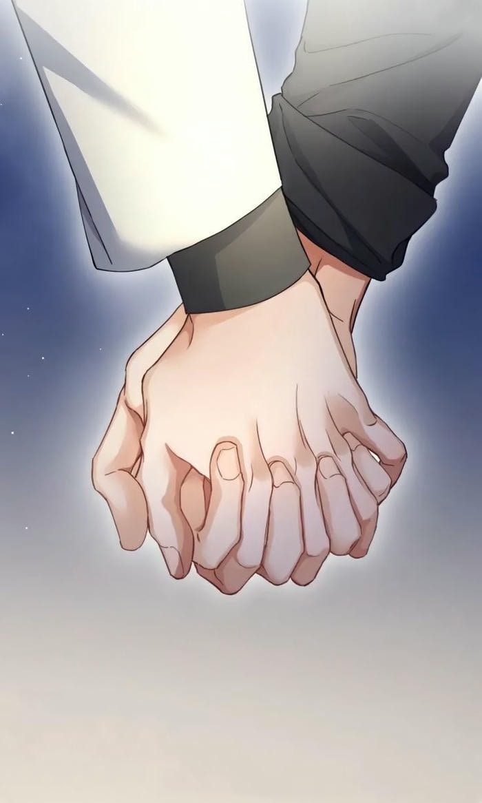 hình ảnh anime nắm tay bạn thân
