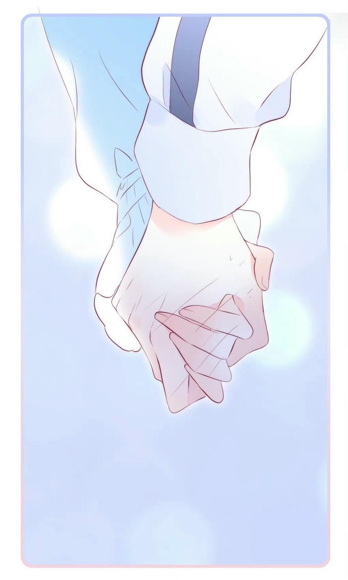 hình ảnh anime nắm tay tình cảm