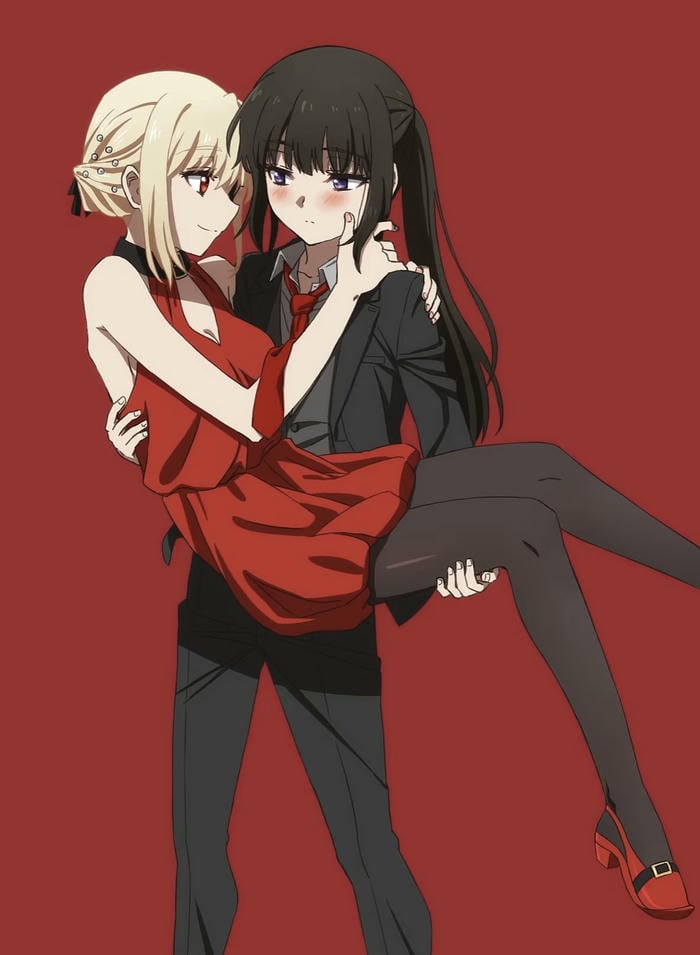 hình anime bách hợp đáng yêu nhất