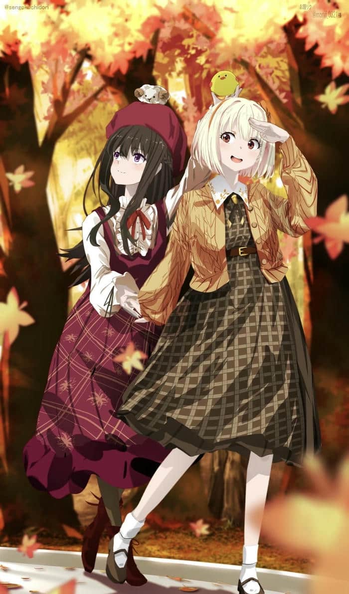 hình anime bách hợp nghệ thuật