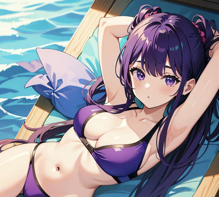 hình anime bikini đáng yêu