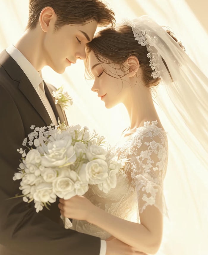 hình anime cưới dễ thương nhất