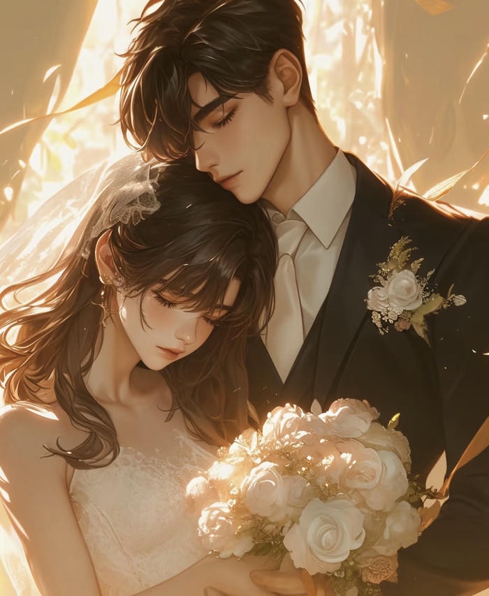 hình anime cưới ngọt ngào