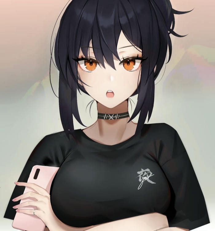 hình anime girl đẹp quyến rũ