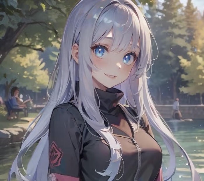 hình anime girl quyến rũ