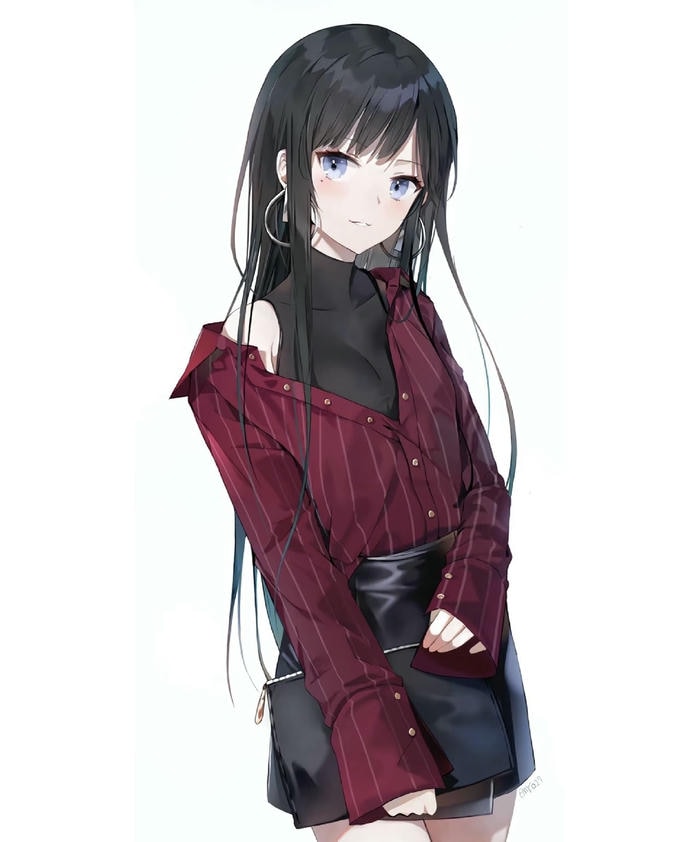 hình anime girl sexy quyến rũ