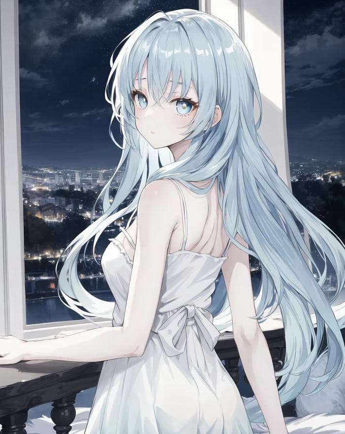 hình anime girl xinh quyến rũ