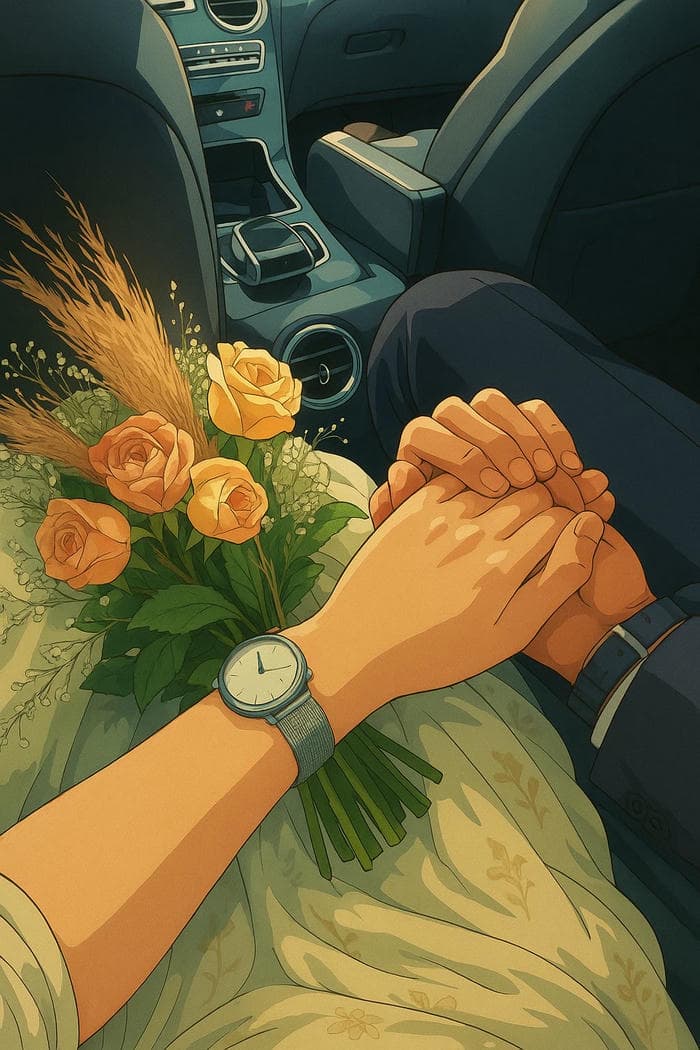 hình anime nắm tay