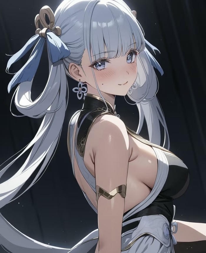 hình anime nữ nhẹ nhàng