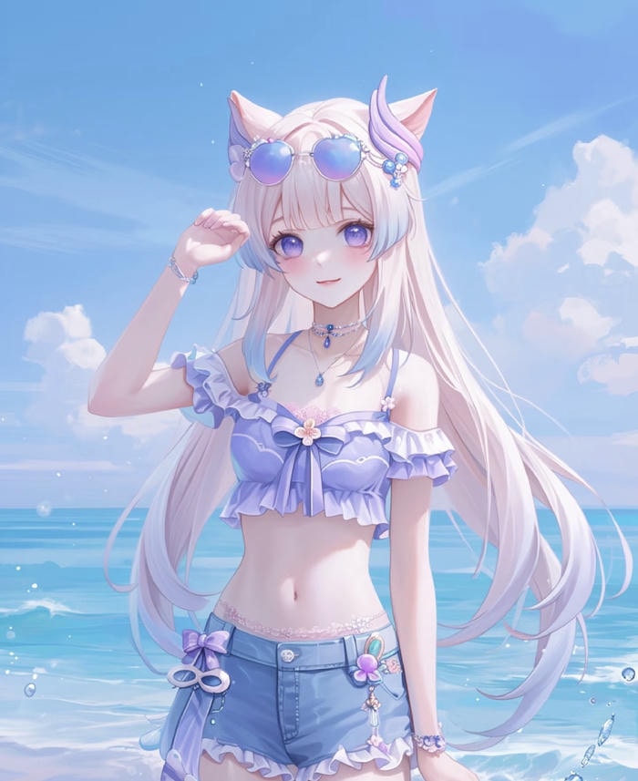 hình anime nữ thanh lịch