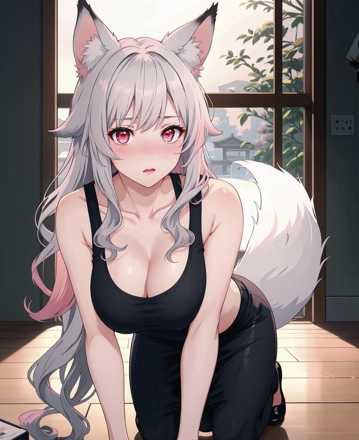 hình anime nữ xinh quyến rũ