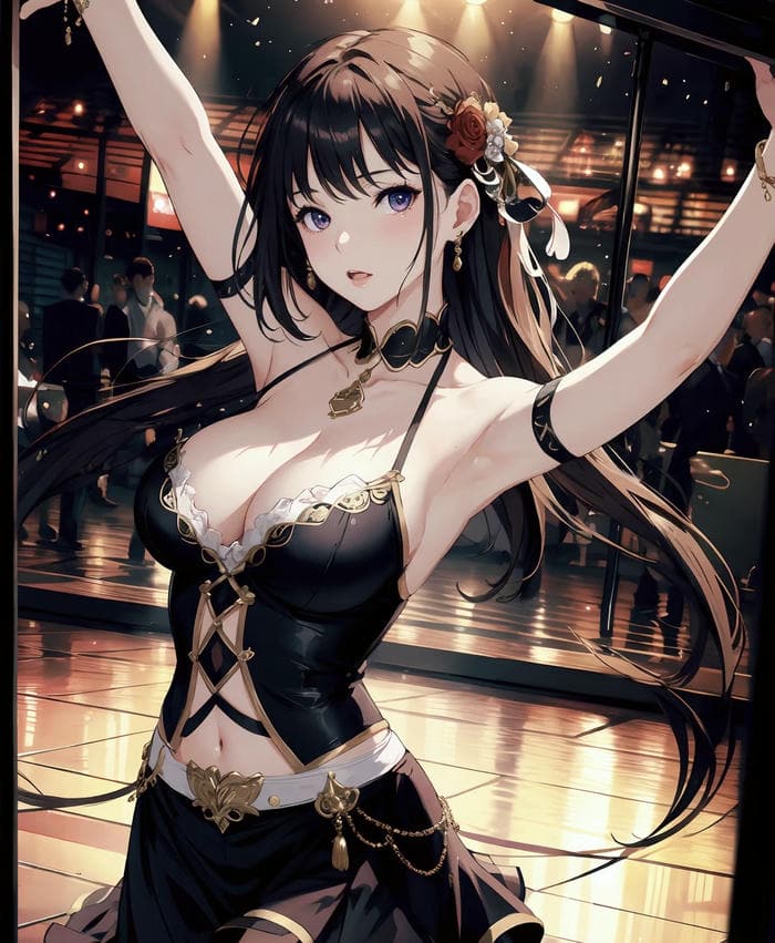 hình anime tròn to quyến rũ