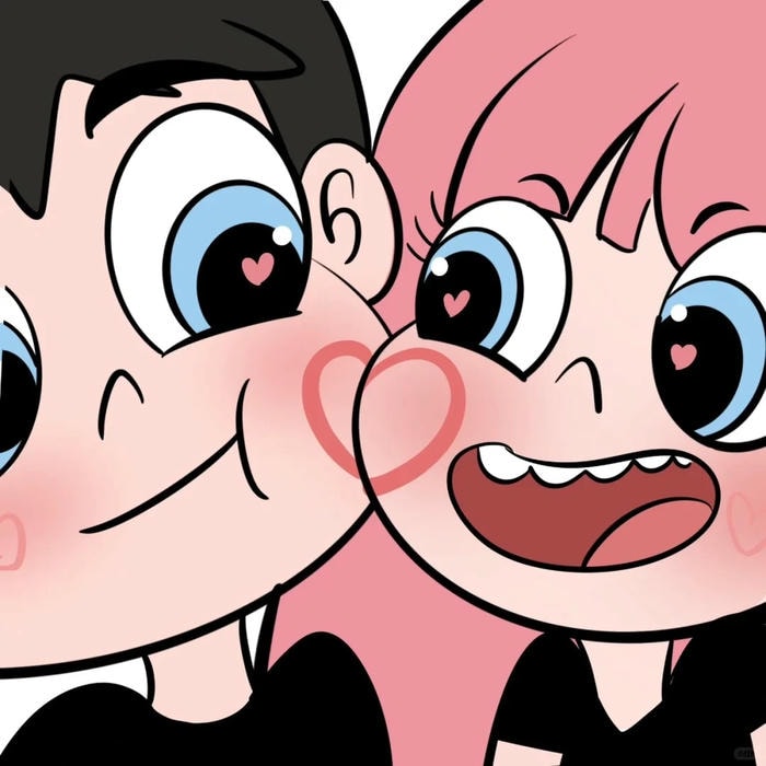 hình avatar đôi anime