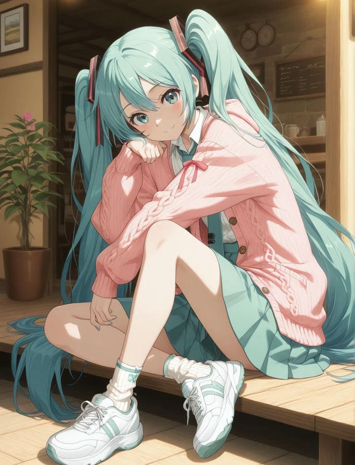 hình gái anime mlem